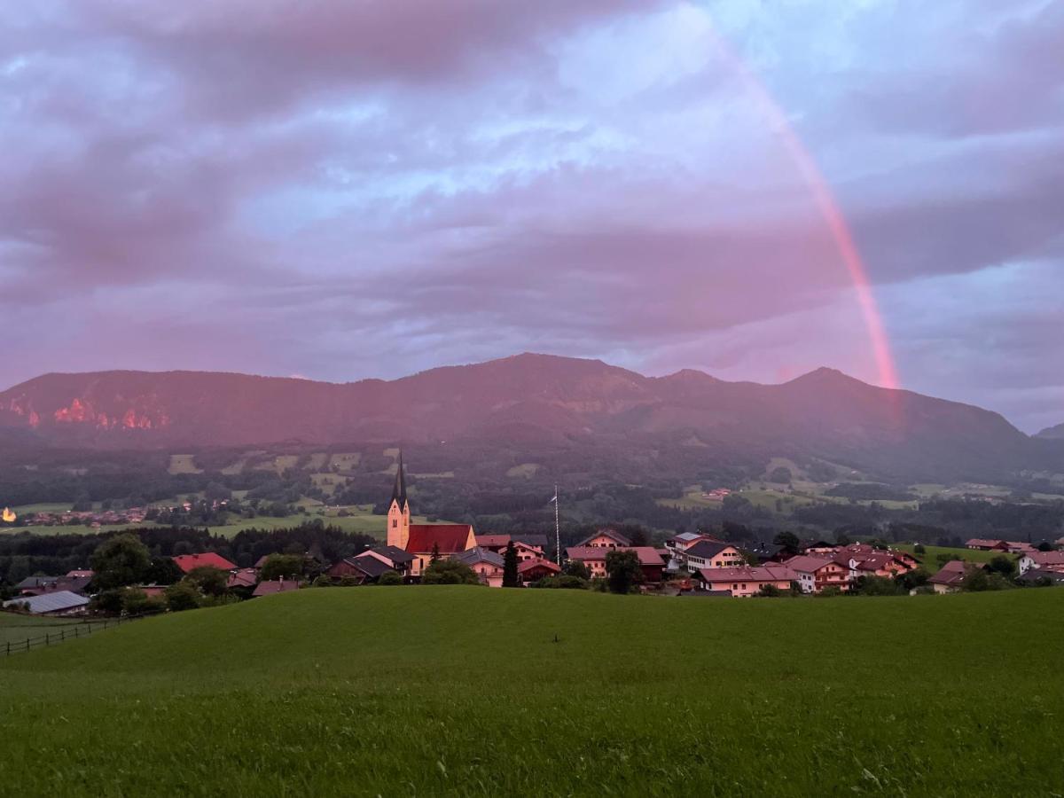 Ferienwohnung Hochriesblick Samerberg Esterno foto